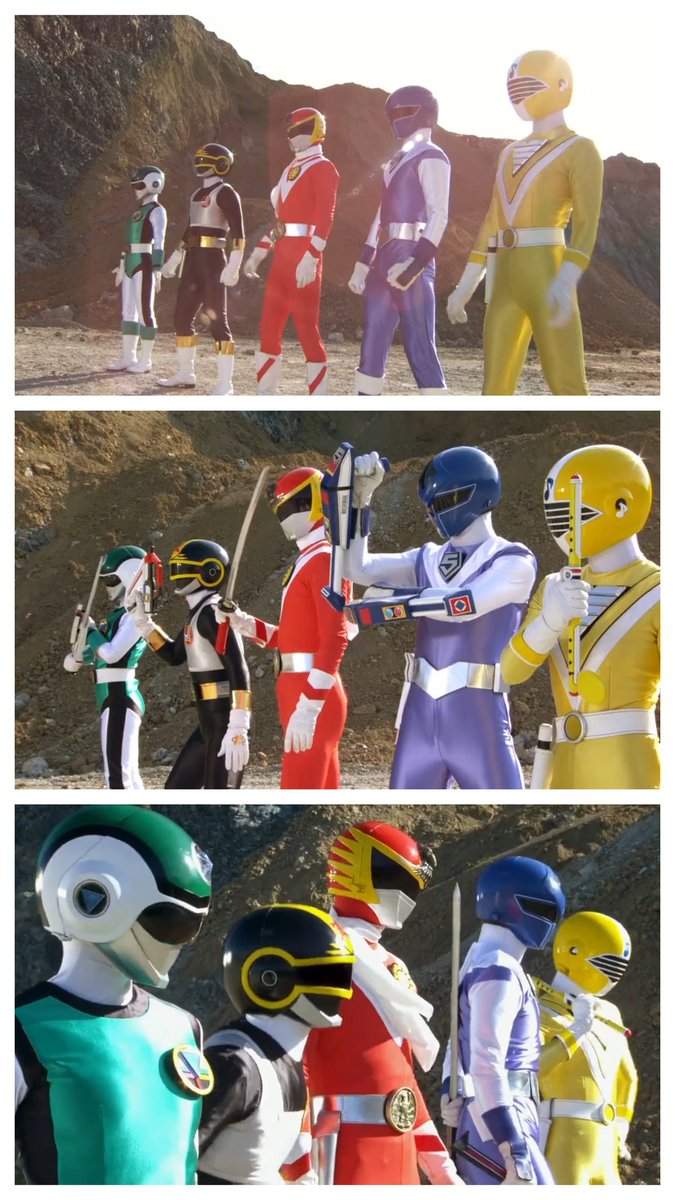 4everToku's tweet image. A dash of Showa with a little bit of Heisei. 💎🌋☀️✨️🎶 #supersentai #flashman #changeman #sunvulcan #maskman #fiveman #gokaiger