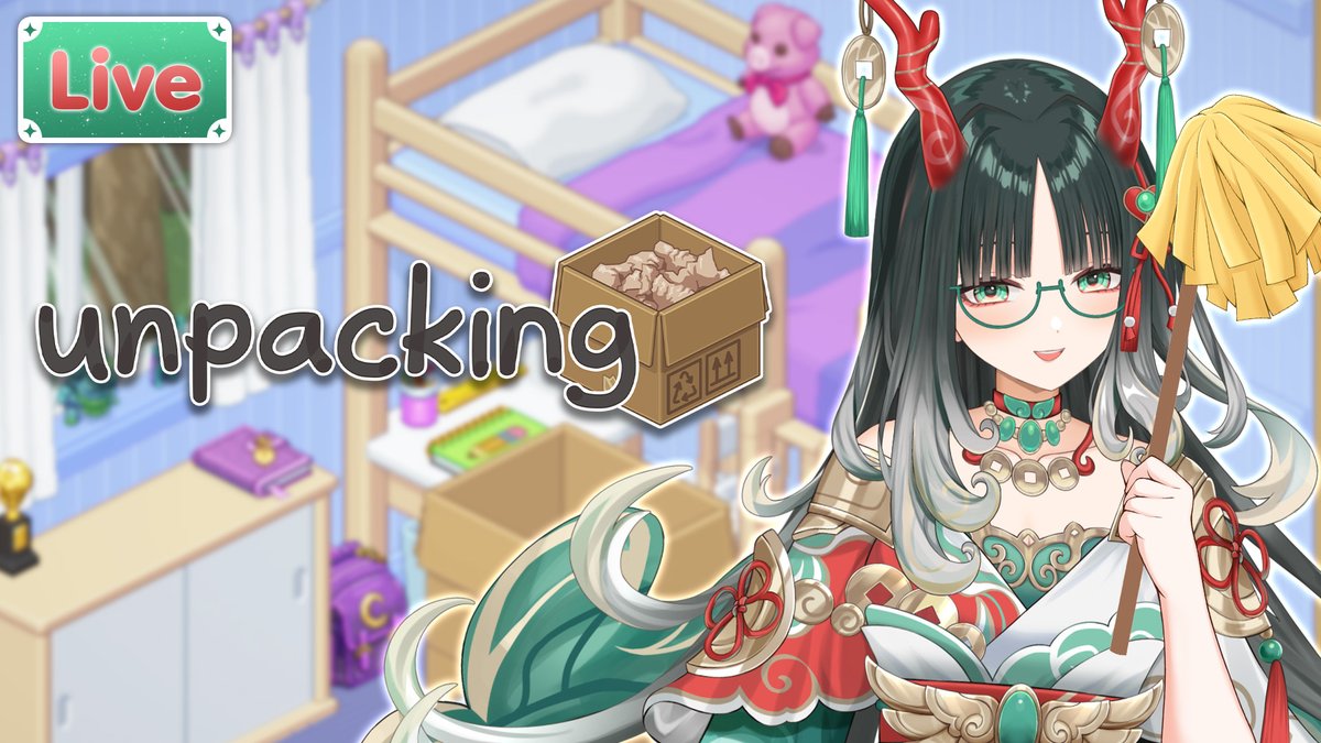 【Unpacking】ขอจัดห้องสักหน่อย
18.00 (GMT+7)
ได้เวลาของการจัดห้อง
youtube.com/live/0Fo_J5CDf…