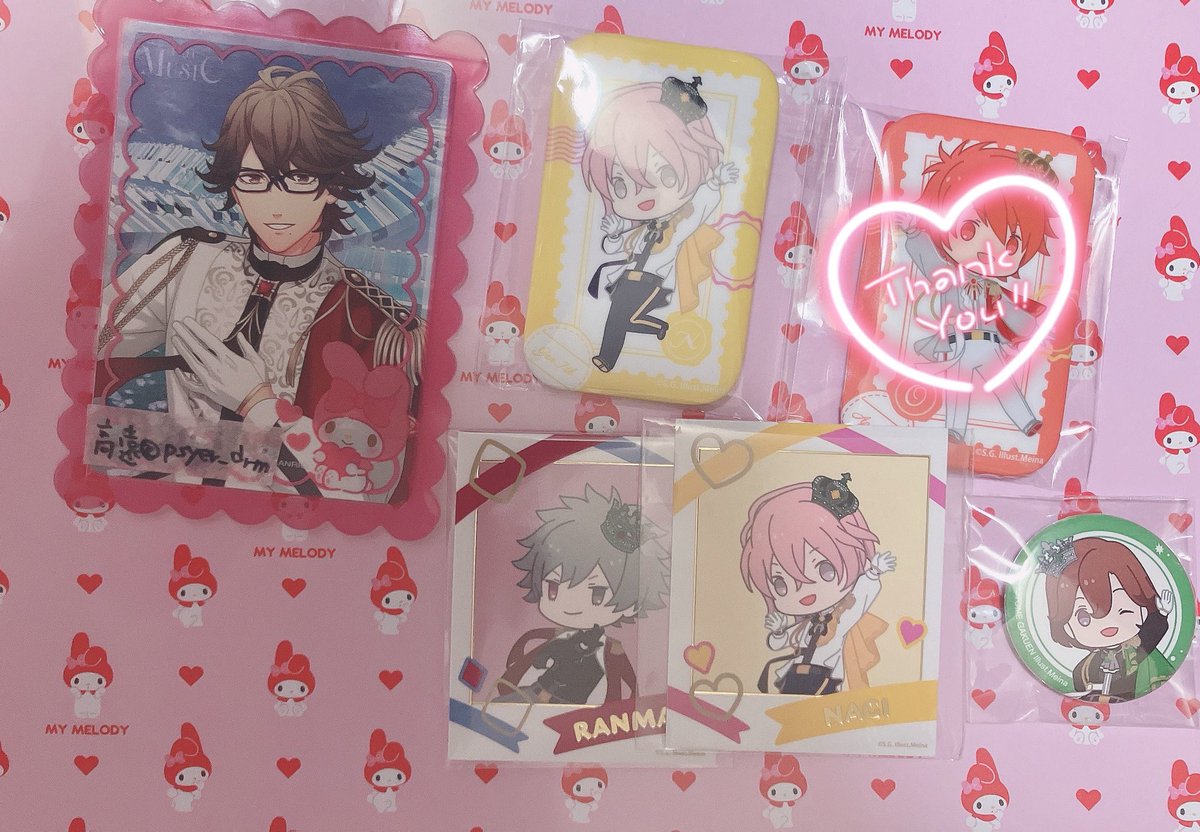 ʚ交換ɞうたプリ UTA☆PRI WONDERLAND マルイ 缶バッジ マグネット 特典