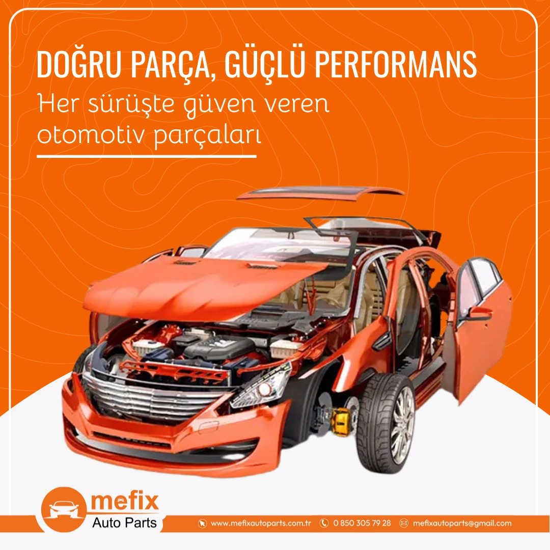 ⚡ Doğru parça, güçlü performans!  

Her sürüşte güven, her yolda dayanıklılık.  

Mefix Auto Parts ile kaliteyi seç, farkı yaşa.  

Mefix Auto Parts

0850 305 79 28

mefixautoparts.com.tr