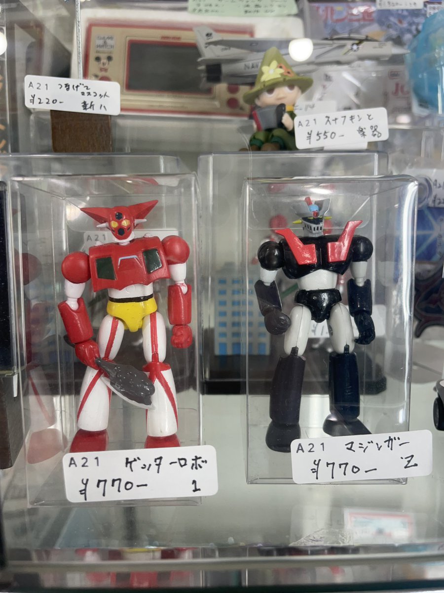 ☆A25ケースに入荷しました!! マジンガーZ ゲッターロボ