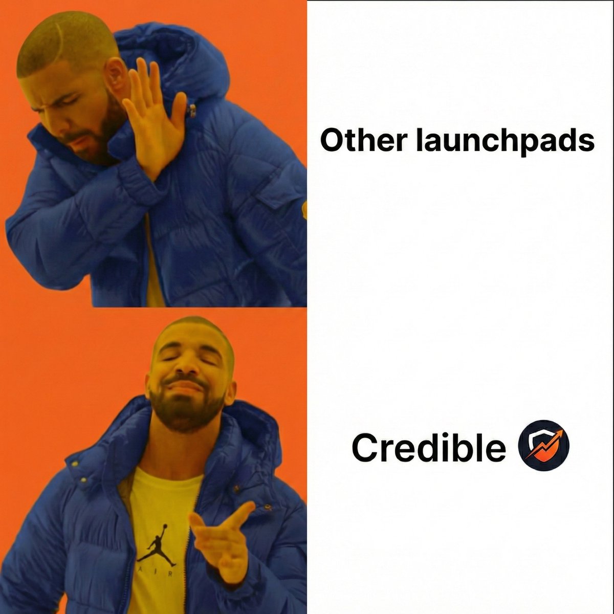 Credible tweet media