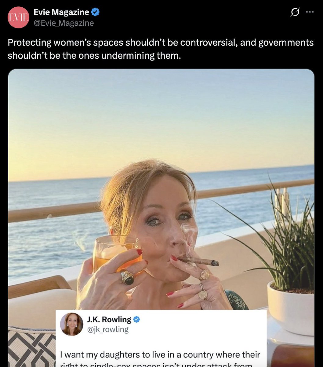 i read the bio, went 'is this a terf magazine or something,' and lo and behold