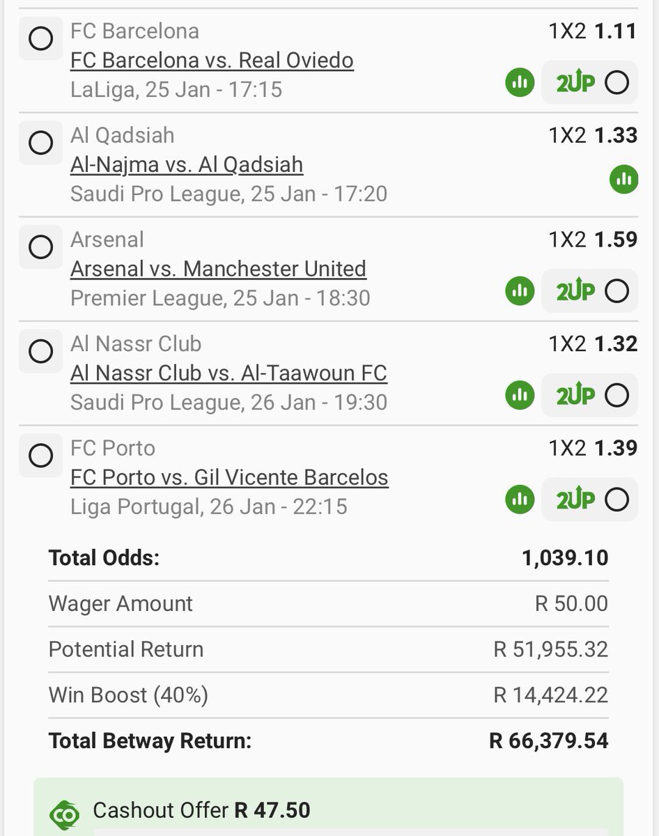 Mohale_Evans's tweet image. Straight Wins Best ✅🔥
The Best Teams ✅🔥
Go Big or Go Home ✅🔥
I m Mr Straight wins. 
Booking Code 👉 BW34B486A2