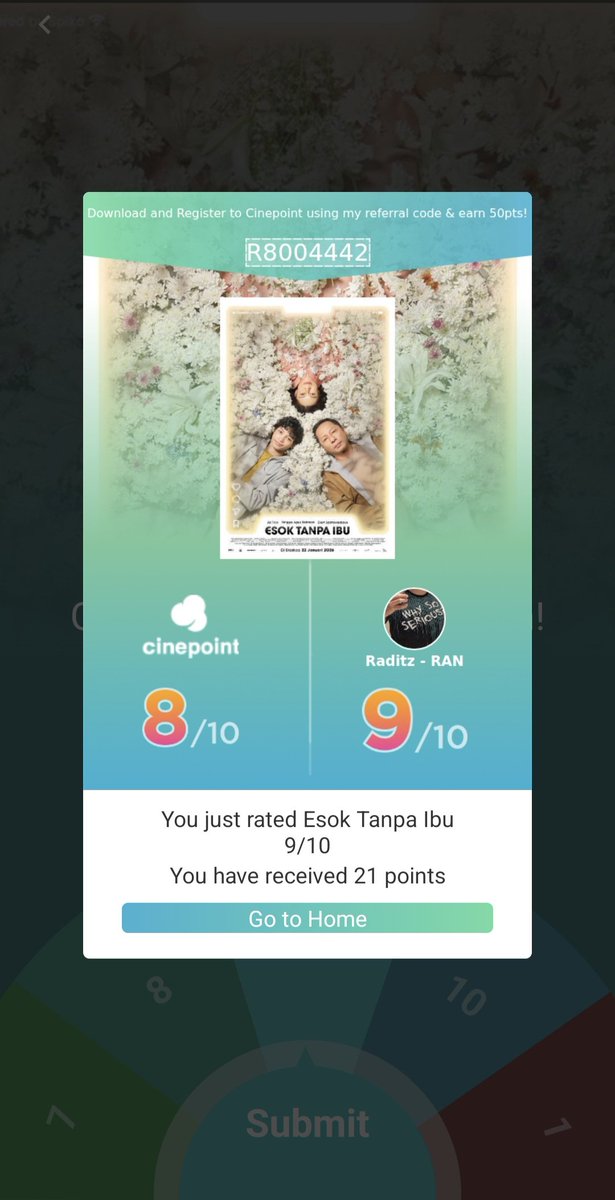 14. Esok Tanpa Ibu 
Film drama sci-fi dg cerita yg menarik dan solid. Emosional, hangat dan menyentuh. Visualnya cantik, pemilihan soundtracknya pas dan ansambel castnya luar biasa menghidupkan filmnya. Bagus
#EsokTanpaIbu #Mothernet
<a href="/cinepoint_/">Cinepoint app official account</a> <a href="/BaseEntID/">BASE Entertainment</a>
<a href="/KotaCinemall/">Kota Cinema Mall</a>