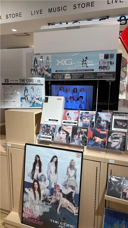 XG THE CORE HMV ラキドロ 7種 コンプ XGアルバム「THE CORE – 核