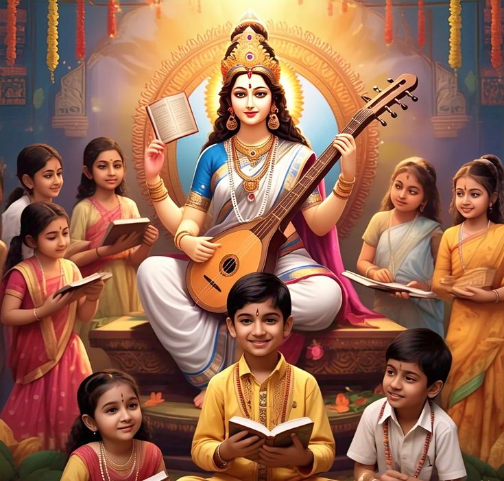 या देवी सर्वभूतेषु विद्या रूपेण संस्थिता
नमस्तस्यै नमस्तस्यै नमस्तस्यै नमो नमः
ज्ञान और विद्या की देवी माँ सरस्वती के पावन पर्व बसंत पंचमी की हार्दिक शुभकामनाएं 🙏💐