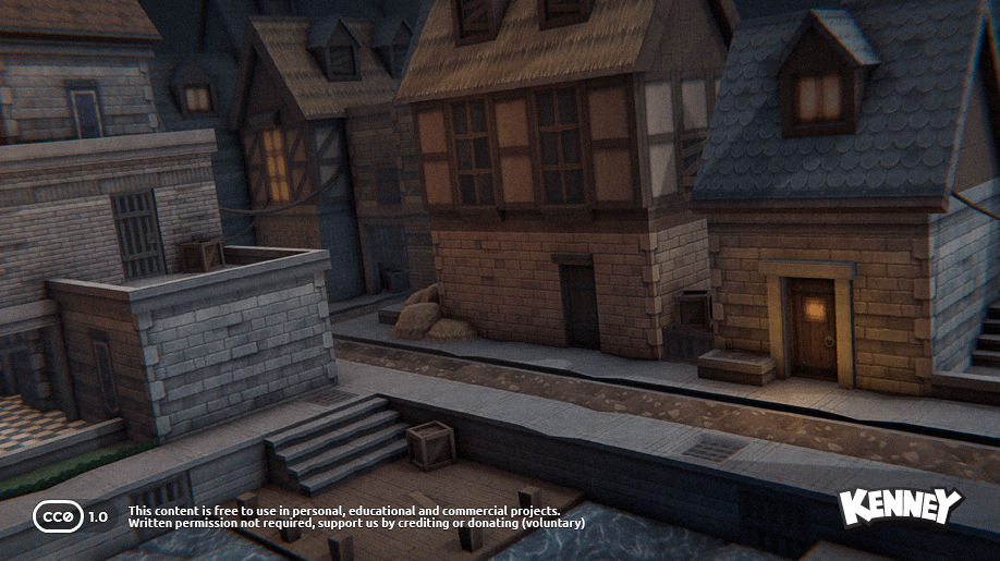 ファンタジー世界の町づくりに適したテクスチャが約120種類。『Retro Textures 1』、Webサイト「Kenney」で無料公開
gamemakers.jp/article/2026_0…

石レンガの壁や粘土/茅葺きの屋根、石畳や地面のテクスチャなどをPNG形式で収録。CC0ライセンスのもと、商用/非商用を問わず使用できる