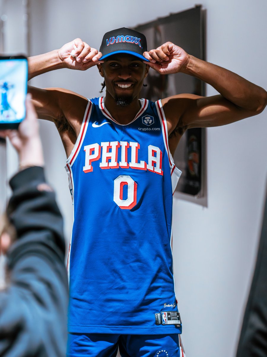 sixers's tweet image. VJ-MAXX.