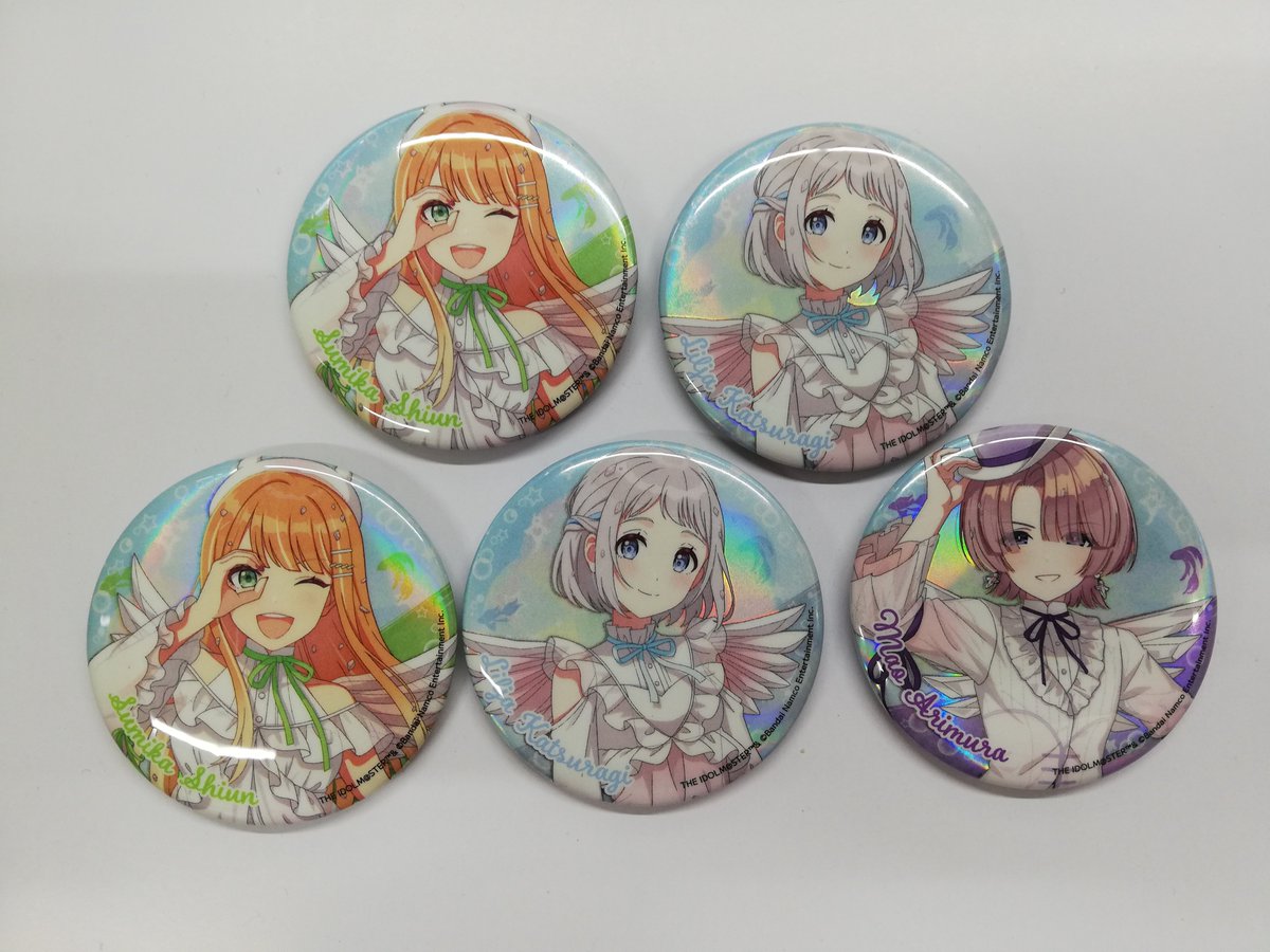 入荷情報】学園アイドルマスター 初星水族館II オーロラ缶バッジ が