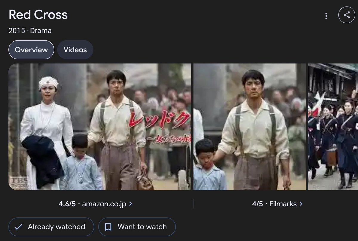 推荐一部日迷你剧。我们那个时代的女星松岛菜菜子主演（相比我们的上代女星山口百惠）。里面隐晦的描述了日本关东军 和开垦团成员加入解放军征战国共内战，甚至韩战的事实。日文原名レッドクロス～女たちの赤紙～，中译