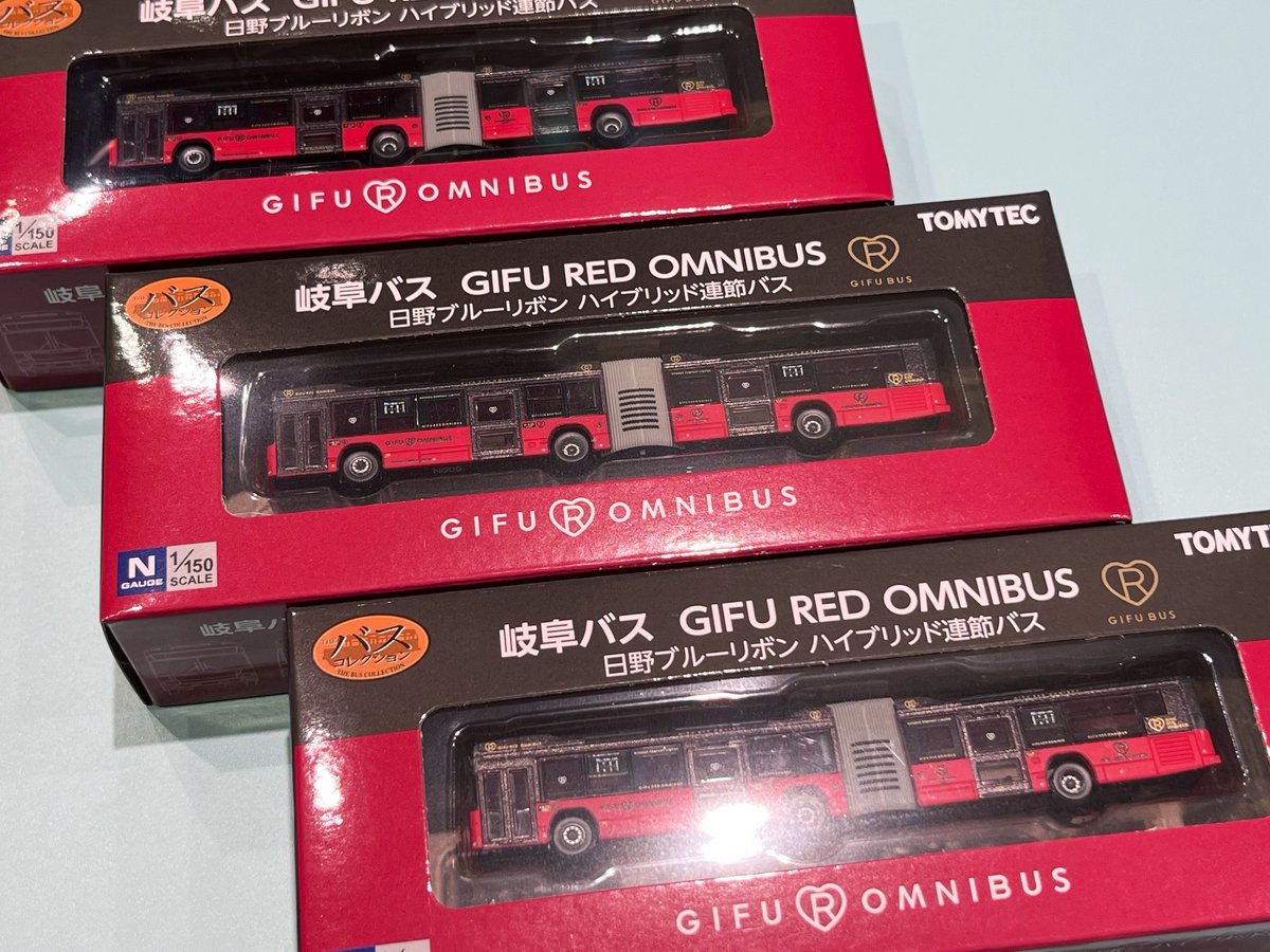 TOMYTECバスコレクション岐阜バスGIFU RED OMNIBUSが入荷しました！