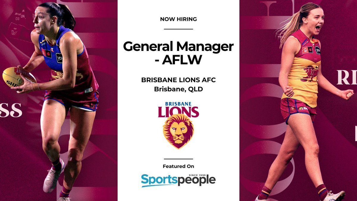 Sportspeople - #1 Sports Jobsite in Australia tweet media