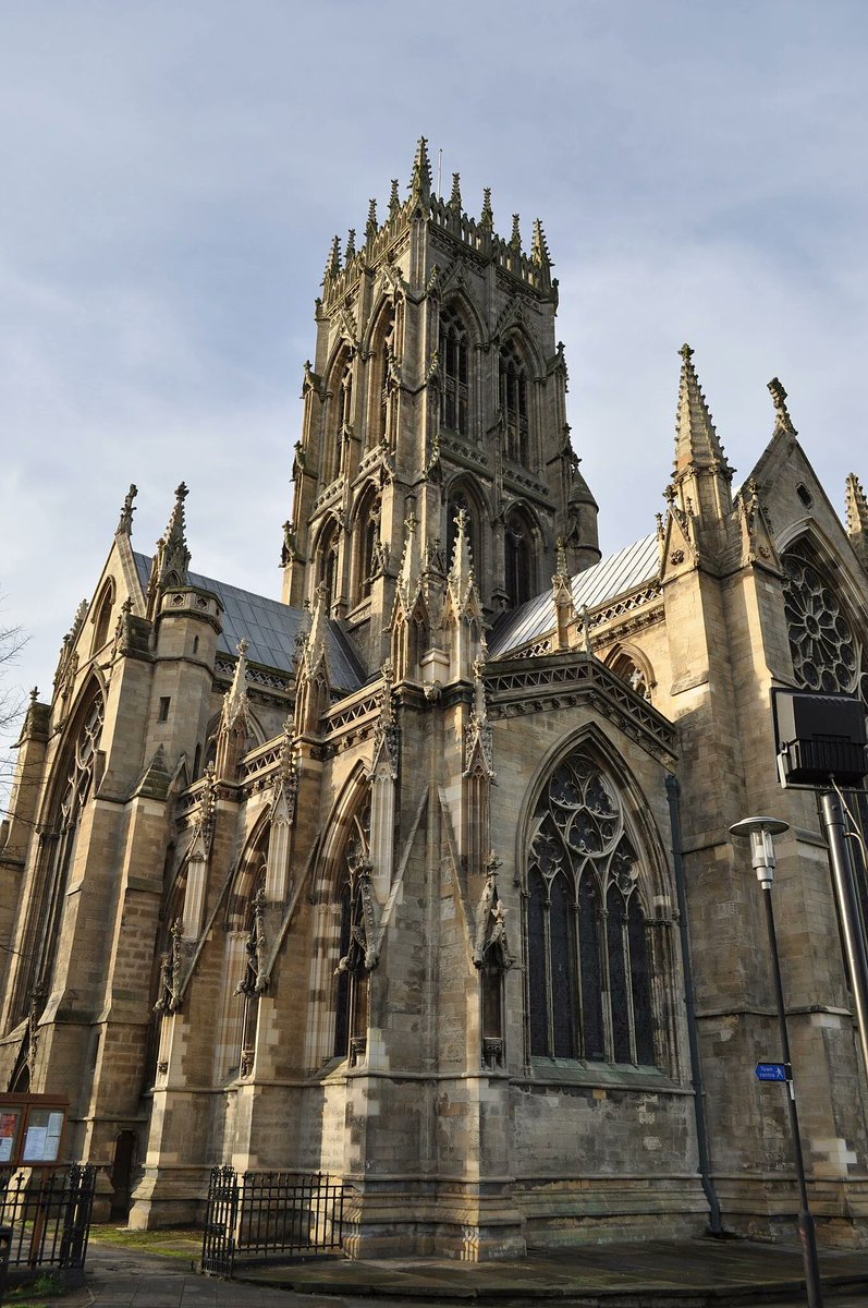 The Minster Church of St George, Doncaster
It's a church of burnt romances, but I'm too far gone to pray..