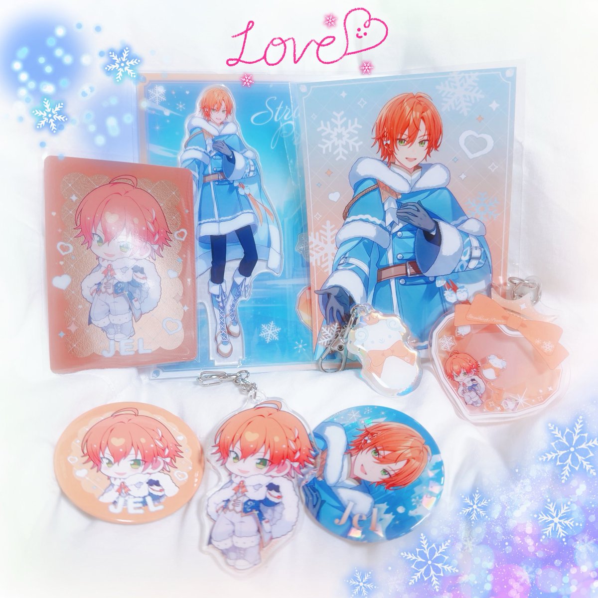 ジェルくんグッズ 冬のジェルくんはかわいい💞 冬グッズ届いた🛍❄️ ノベルティにジェル