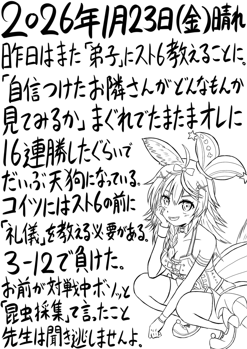 今日の日記。３５１日目。