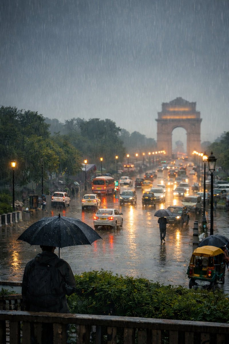 Good morning, X ☔
It’s a rainy morning in Delhi.