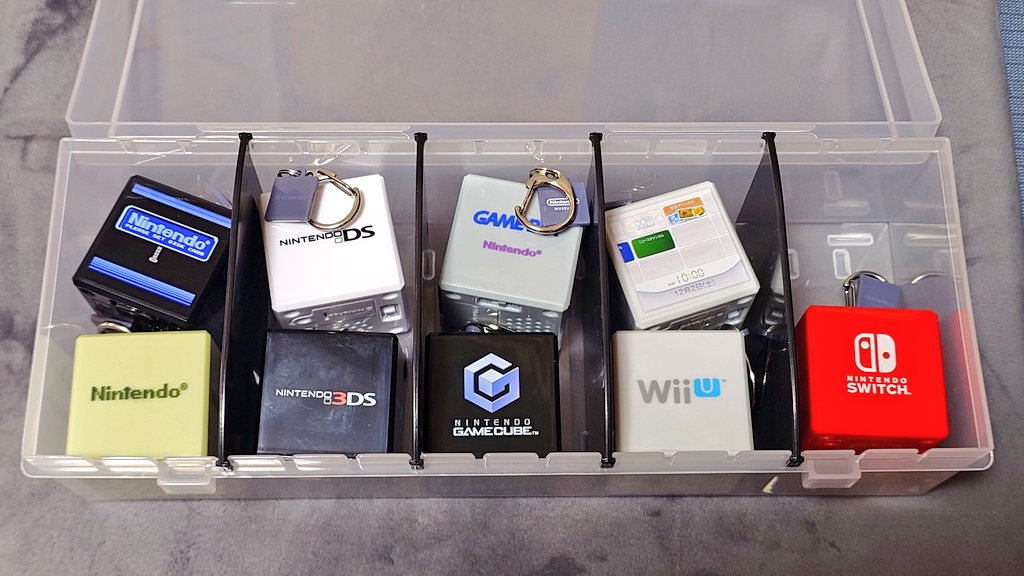 Nintendミュージアム限定起動音キーホルダーコンプリート ニンテンドーミュージアムの起動音キーホルダーコレクションを