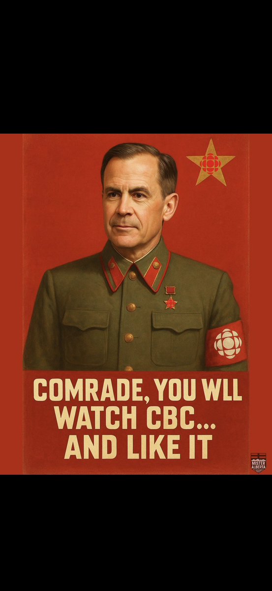 MY LAUGH OF THE DAY! 

True story:

CBC Reporter is interviewing Mitch Sylvester. 

“Mr. Sylvester, if the Americans came marching in to Alberta would you welcome them with open arms?”

Mitch replies: 

“What do you expect us to do? Carney is stealing all of our guns!”