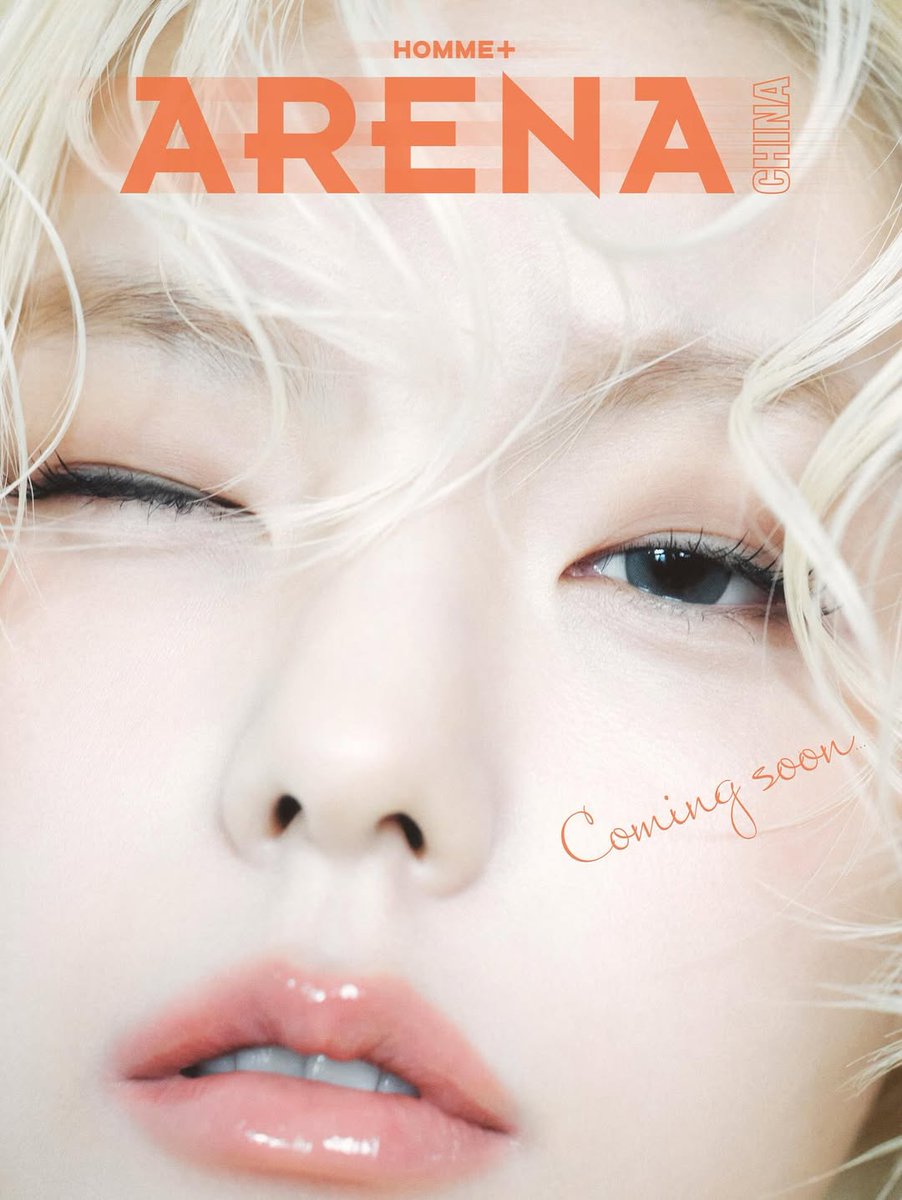 #YEJI FOR ARENA HOMME+ CHINA FEBRUARY ISSUE COVER