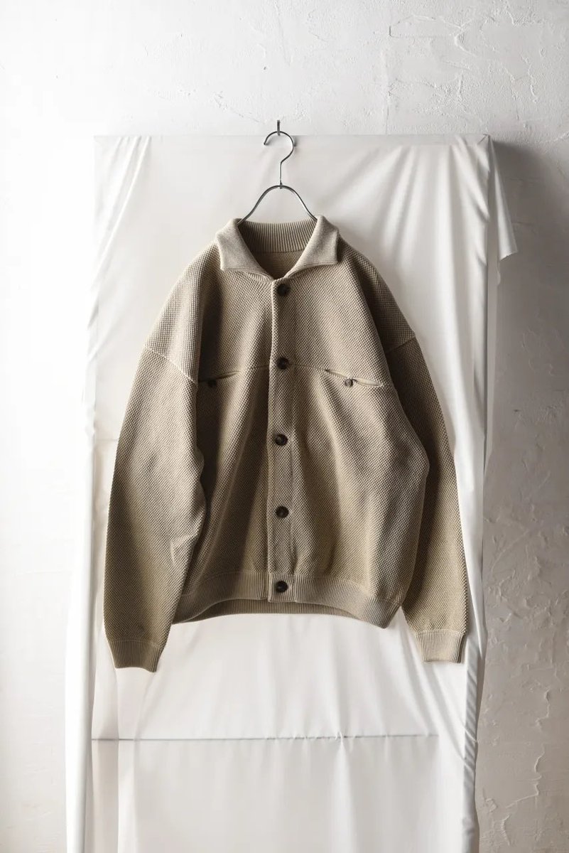 crepuscule] Moss Stitch Cardigan crepusculeが定番で展開している