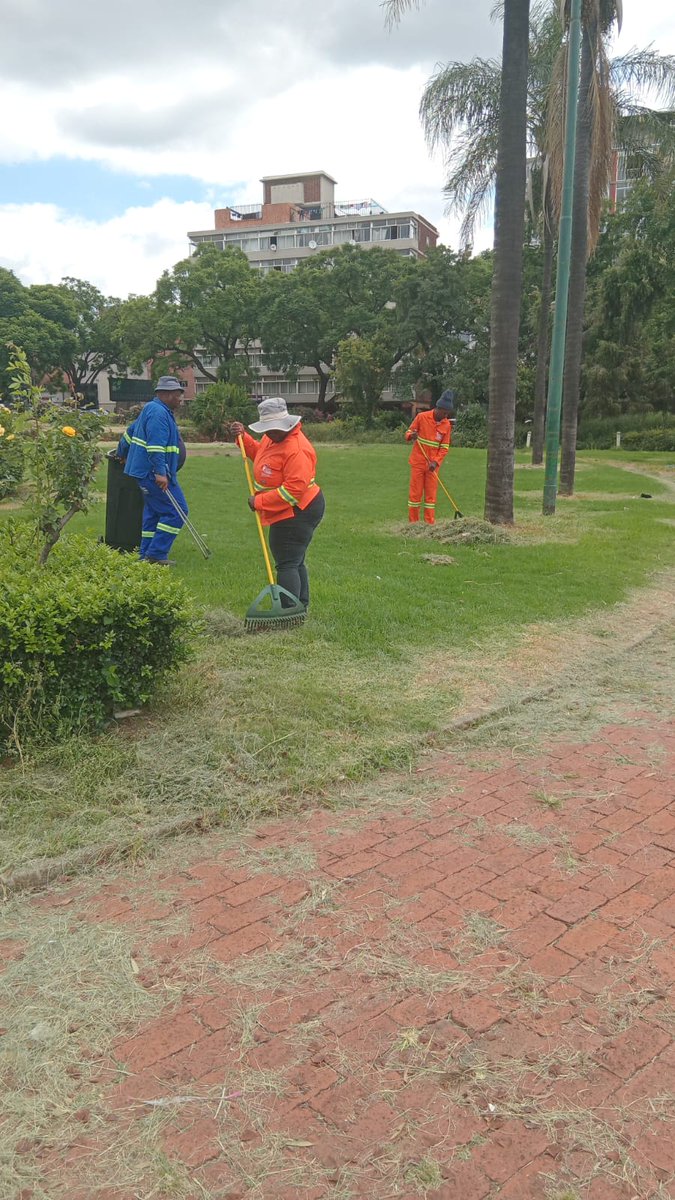 nasiphim's tweet image. Our teams were at the park yesterday. The work continues.