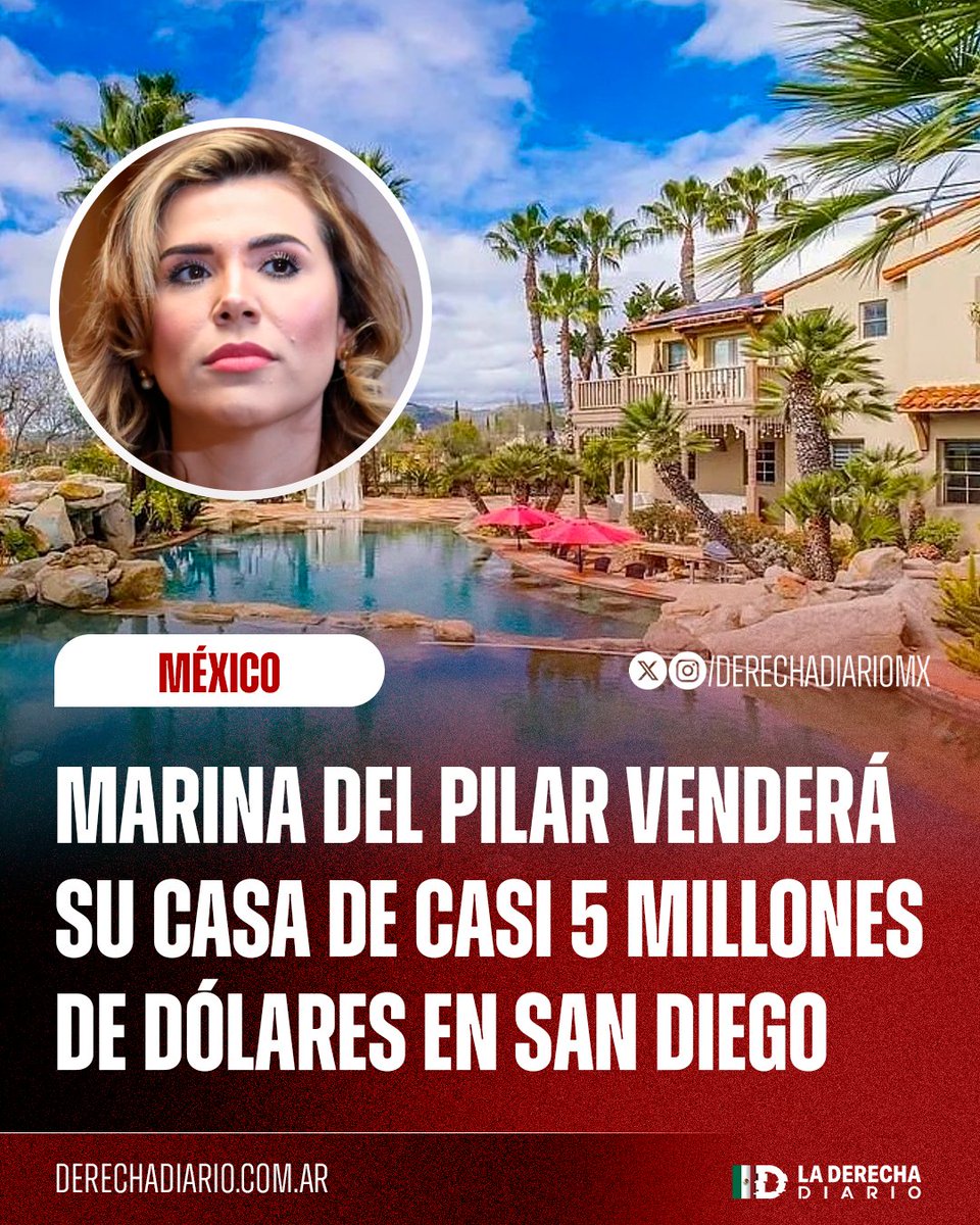 MarkDeReborn11's tweet image. Dice Marina del Pilar que nunca le preguntó a su esposo sobre la procedencia de los recursos con los que adquirió una propiedad de $5 millones de dólares en San Diego. Que le crea su puta madre.