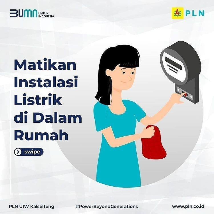 zakiberkata's tweet image. MITIGASI BAHAYA LISTRIK SAAT BANJIR