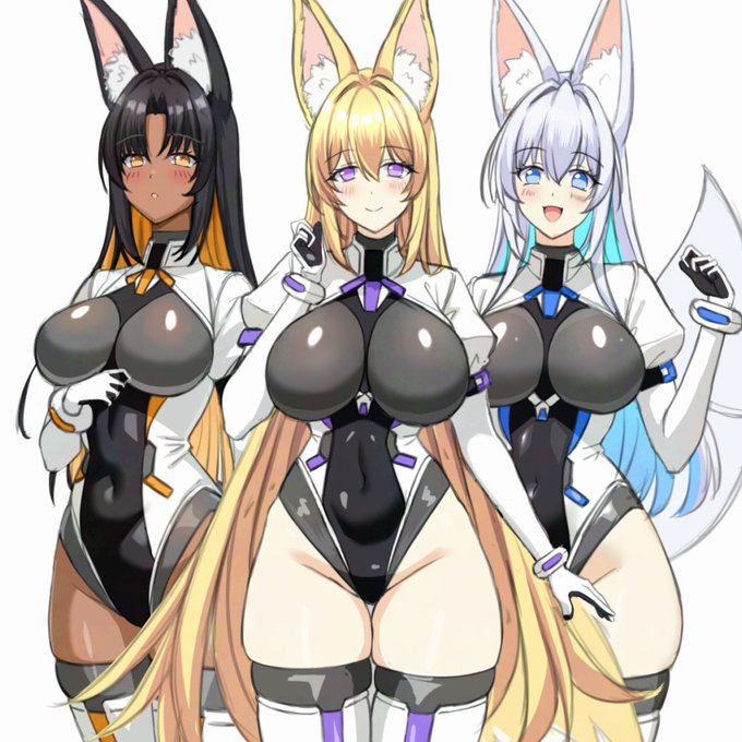 2026版うちのおキツネ三姉妹、並べると尚良し(*'ω`*)