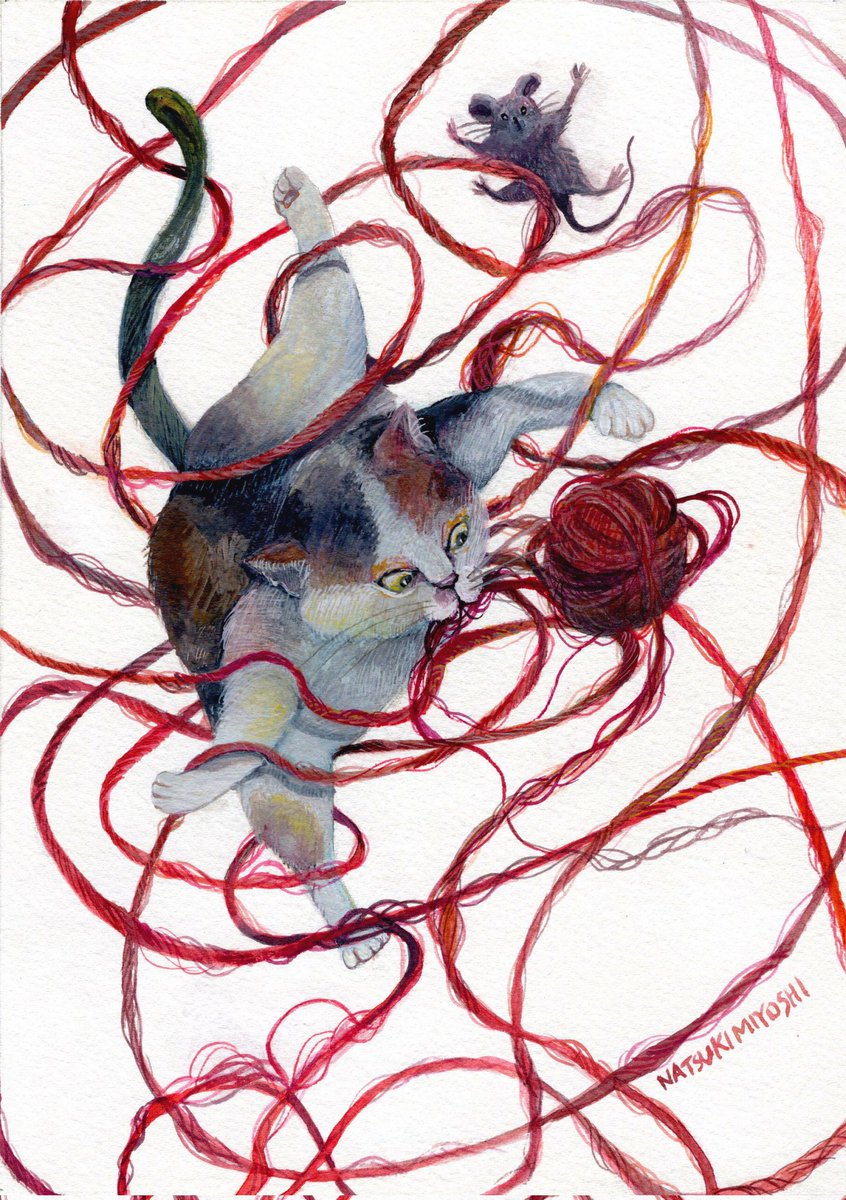 hamanyan69's tweet image. 【告知】『猫展』
between gallery(@betweengallery）
会期：2月17日（火）〜24日（火） 
🐾水曜定休
時間：11時〜19時 
🐾初日のみ12時〜19時
🐾東京都三鷹市井の頭3-12-13井の頭パークビル102
😺会期に猫の日が入ってるまさしく猫な展示です！
よろしくお願いします🙇