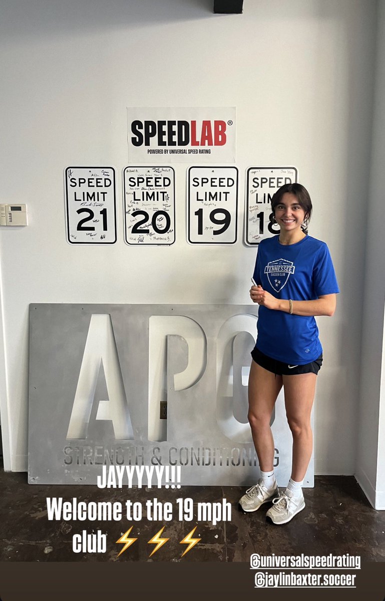 19 MPH ⚡️Club.

<a href="/ECNLgirls/">ECNL Girls</a> <a href="/ImYouthSoccer/">ECNL/GA/Recruiting/College Soccer</a> #classof2027