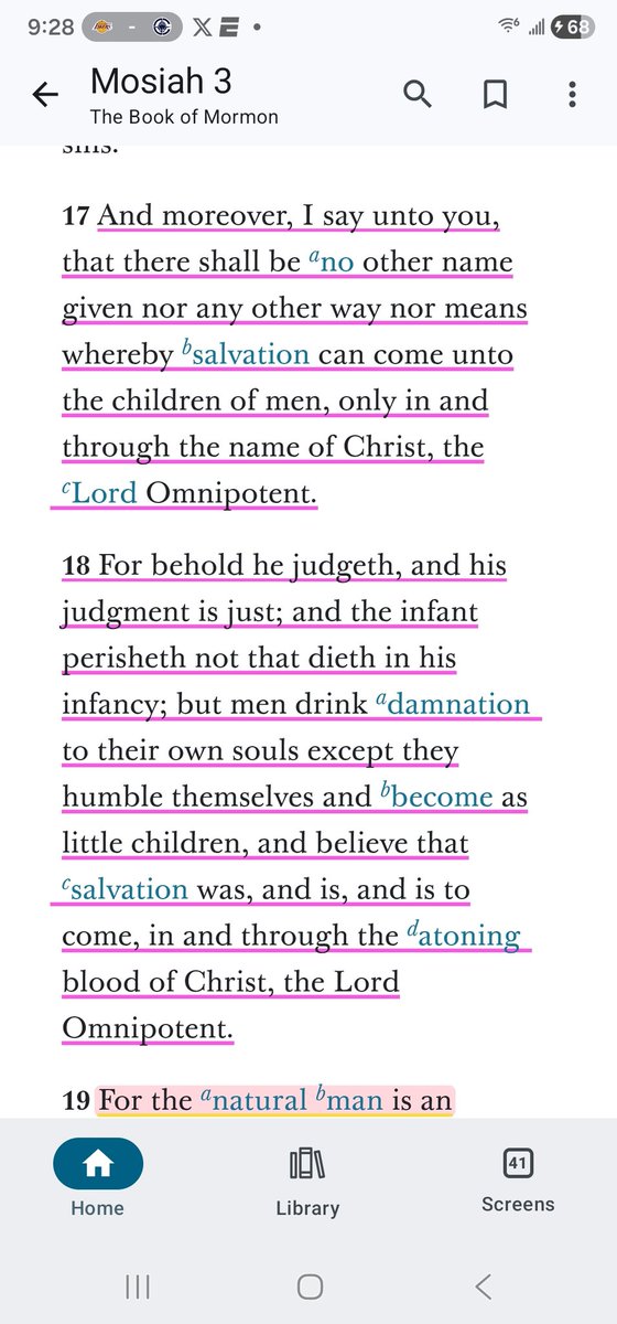 inkstaindgrmnts's tweet image. Here are the words of a prophet of God testifying of Jesus Christ!!
Cross reference Acts 4: 10-12;
Matthew 7: 13-14; Matthew 18: 3
Book of Mormon is a companion to the Bible. Come increase your faith in Christ!! #hearhim #comeuntoChrist #Salvationisfree