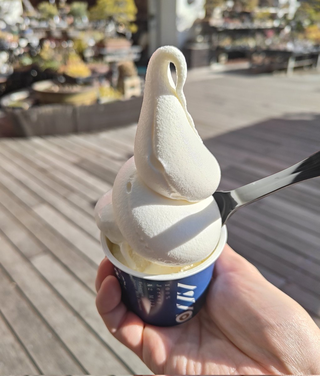 中谷牧場/ARVO ジャージーA2ソフトクリーム+ホワイトチョコレート×生