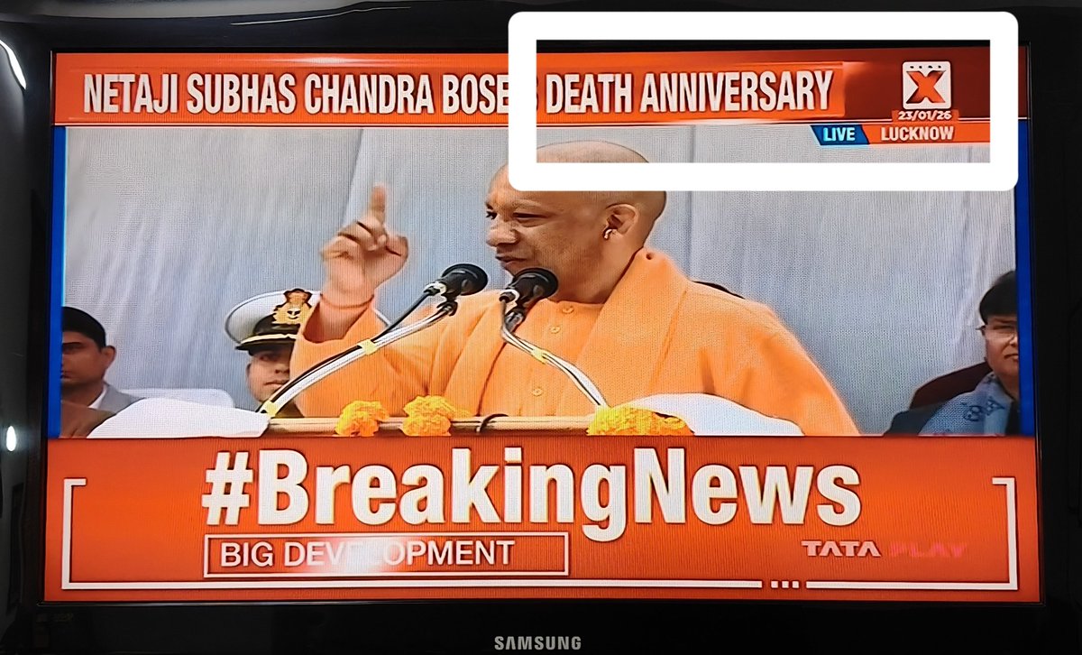 ShuvayuC's tweet photo. @NewsX Please do a fact check before broadcasting. Really disappointed https://t.co/CZTdlqYNd2
