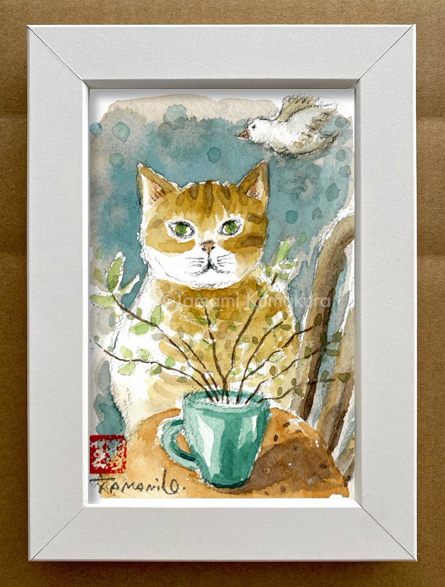 くまくら珠美さん　ポストカード原画