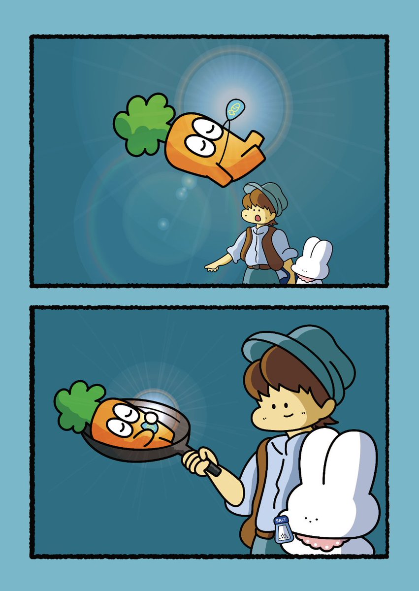 nichinichi_369's tweet image. 天空のやさい キャロ 🥕