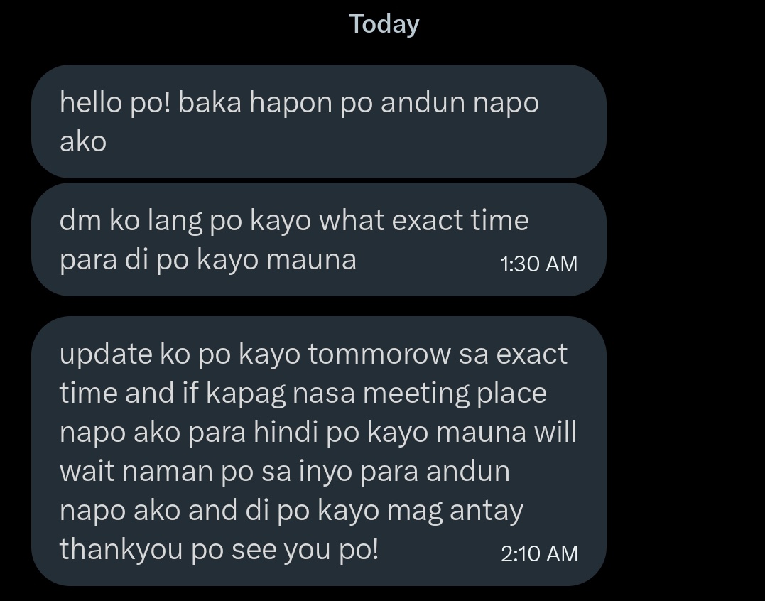SCAMMER!

Please beware of anyone who will sell genad adjacent seat: 503B row C. Apat na kaming na-scam niya. Promised to meet-up today para ma-claim together yung tickets pero wala na kanina yung account niya.

Username: @qwenha 

#DAY6_10th_Anniversary_Tour
#TheDECADEinManila