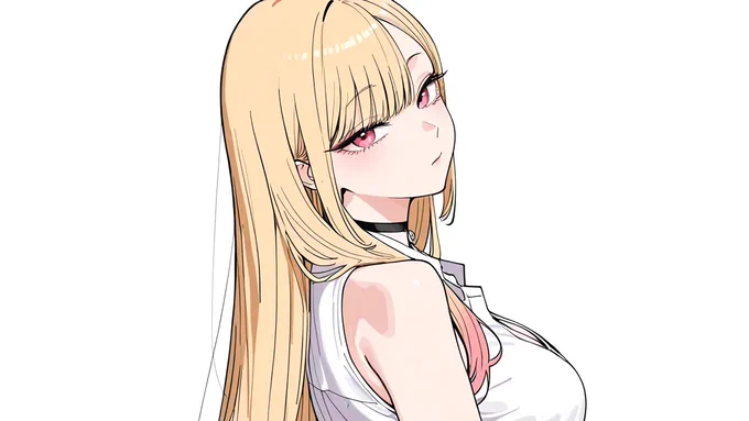 振り向き海夢ちゃん タップすると縦長