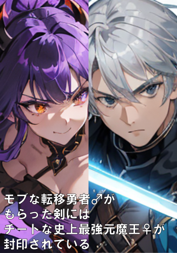 hikari_mikoto's tweet photo. 非常識で自己中な #チート 元 #魔王 と翻弄される転移勇者が異世界を所狭しと大暴れ！？

#異世界ファンタジー に新風を吹き込む！
予想外な展開に目が離せない！

『モブな転移勇者♂がもらった剣にはチートな史上最強元魔王♀が封印されている』
https://t.co/U9pZz6L36D https://t.co/02j6wOrkwc