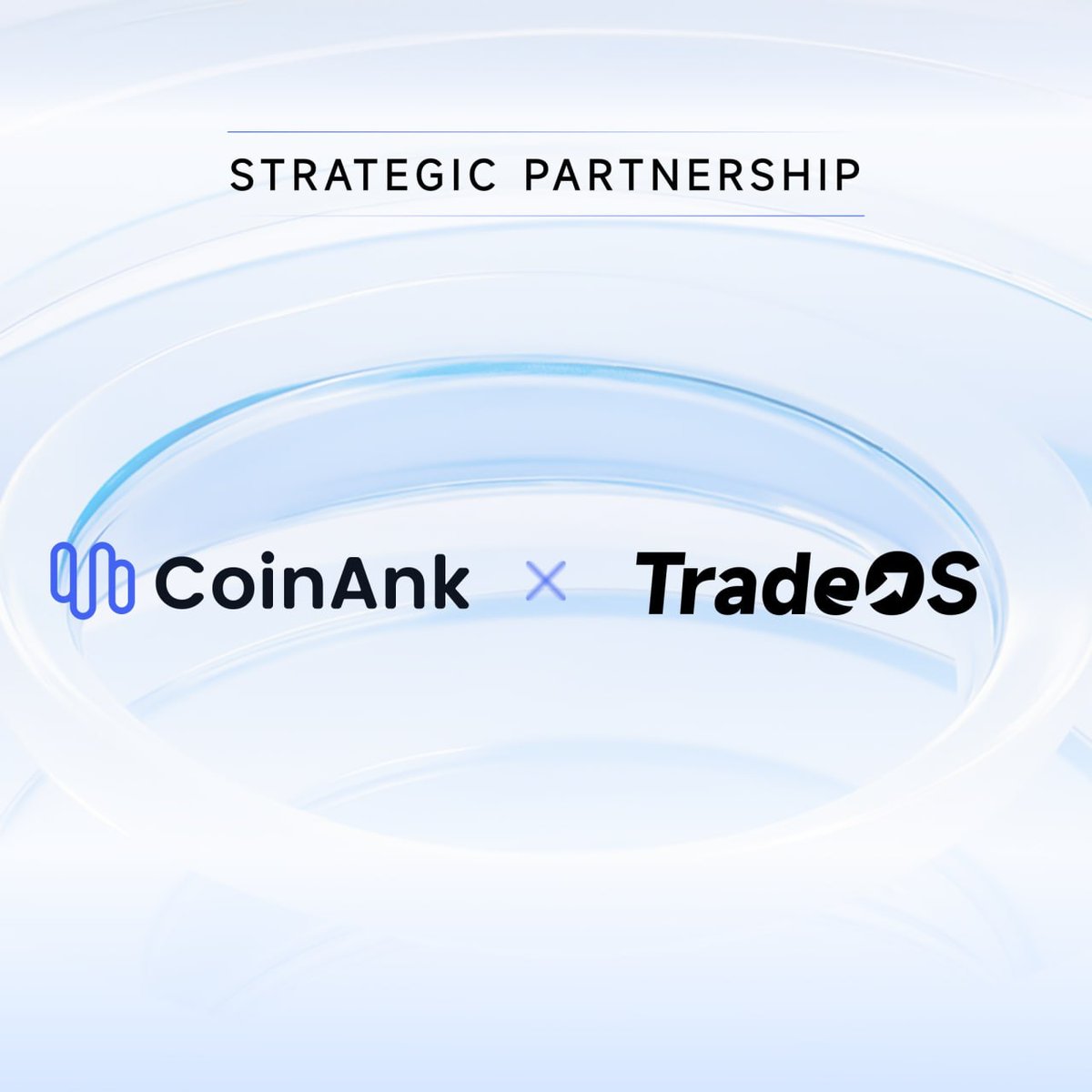 We are glad to announce the official partnership between @CoinAnk and  @TradeOS_ai 🚀 📈 CoinAnk - A platform for cryptocurrency order flow and  futures contract data analysis. 🤖 TradeOS - Automate Your