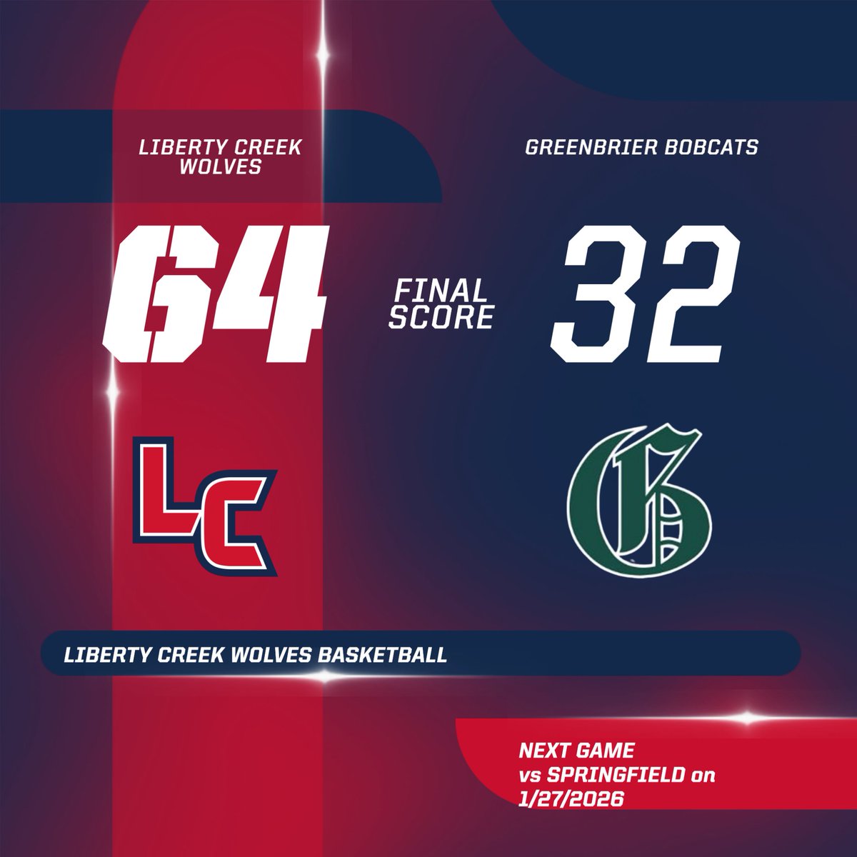 Liberty Creek Wolves Basketball tweet media