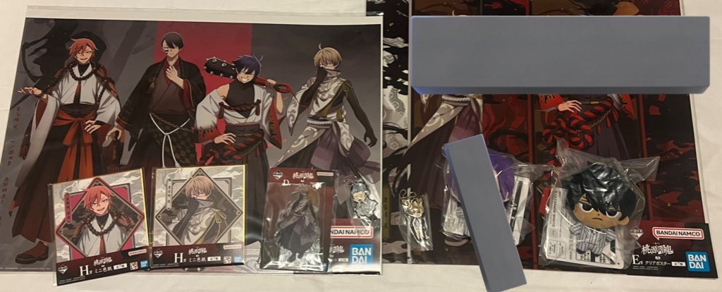 交換・譲渡】桃源暗鬼 一番くじ 弐 譲 B賞 桃角〉D賞皇后崎 H賞 花魁坂