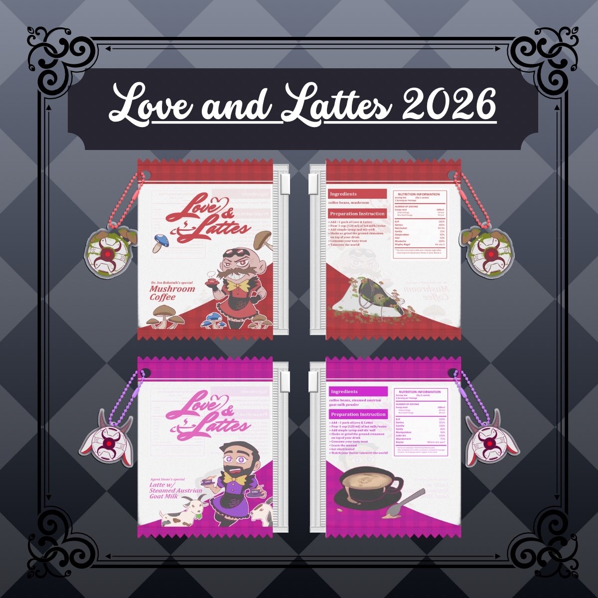 Get a super cute ziplock baggie keychain to carry all your #stobotnik needs! With a unique maid cafe design and adorable charms included!

Preorders are open now through 2/4 at our Etsy!

All proceeds go to the American Heart Association!

etsy.com/shop/thestobli…