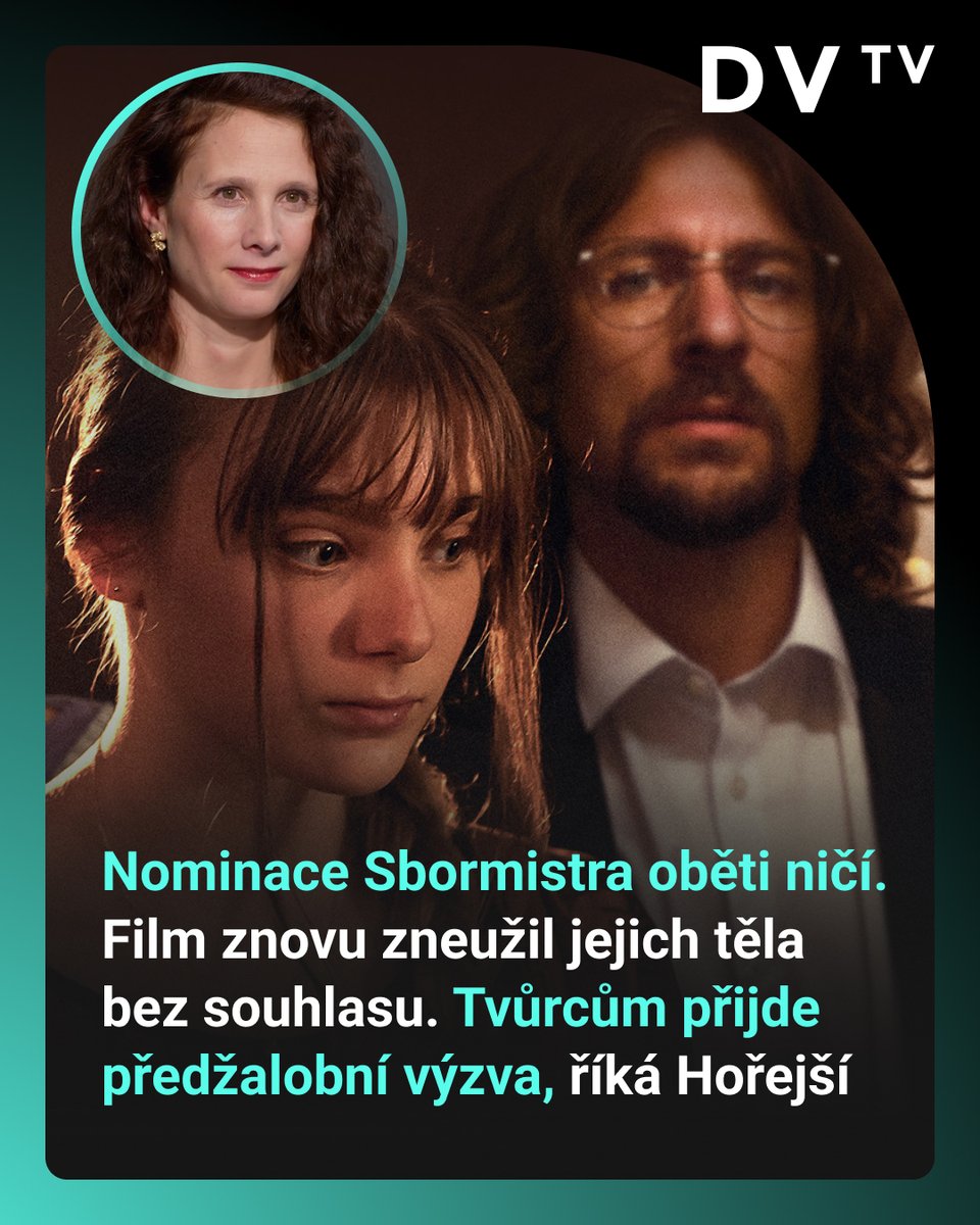 💬| „Všichni, co se účastní filmových cen, jsou spoluodpovědní za bolest, kterou nominace Sbormistra způsobuje obětem. Tleská se tvůrcům za otevření tématu sexuálního násilí, přitom znovu zneužívají oběti bez souhlasu ve svůj prospěch. Film byl natočen přímo proti vůli skutečné