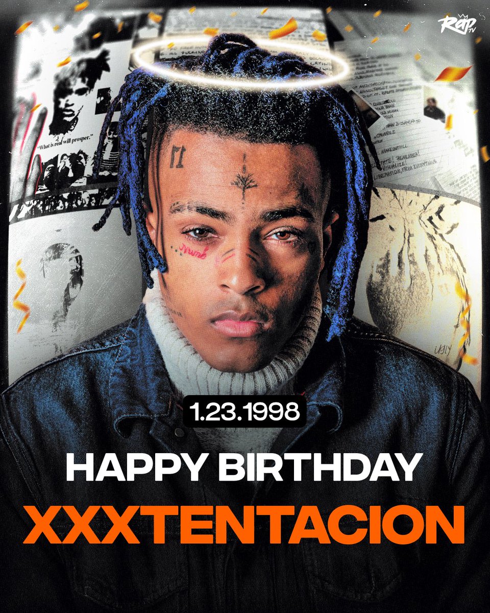 Happy Birthday to XXXTentacion‼️🎈
He would have turned 28 years old today🕊️

LLJ🙏