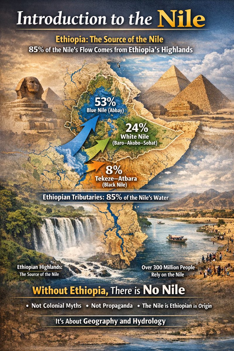 Introduction to the Nile

An accurate understanding of the Nile is no longer optional; it is essential to counter decades of systematic misinformation surrounding the river’s origins, hydrology, and ownership. Sound science, not political mythology, must define the global