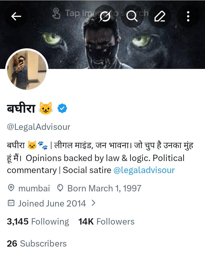 LegalAdvisour's tweet photo. बसंत पंचमी के शुभ अवसर पर एक खास पड़ाव पूरा हुआ 🔥

फाइनली 14,000 फॉलोवर्स पूरे हो गए और साथ में 26 सब्सक्राइबर्स भी…

पिछले एक महीने में ज़्यादातर लोगों के ऑर्गेनिक फॉलोवर्स लगभग रुक से गए हैं

लेकिन धीरे-धीरे, लगातार चलते हुए आज 14 हज़ार के आंकड़े तक पहुंच ही गए

इस सफ़र का हिस्सा बनने वाले हर एक इंसान का दिल से धन्यवाद ❤️

अब तक के अनुभव से मैं एक बात पूरे भरोसे के साथ कह सकता हूं कि अगर आप अपनी ऑडियंस और अपने कंटेंट पर ईमानदारी से फोकस करेंगे

तो आगे बढ़ना तय है

उतार-चढ़ाव आते रहते हैं कभी रीच कम होती है
कभी लोग साथ छोड़ देते है लेकिन रास्ता मत बदलना

रिच के लिए कुछ भी पोस्ट करने से ग्रोथ नहीं होती बल्कि

असली ग्रोथ होती है कॉन्टिन्यूटी डिसिप्लिन से और अपनी स्ट्रेंथ पर भरोसा रखने से

जो इस बात को समझ लेता है और शॉर्टकट की बजाय अपने कंटेंट पर टिके रहता है

वही आगे बढ़ता है वही अपनी पहचान बनाता है

खैर सफर अभी जारी है ...