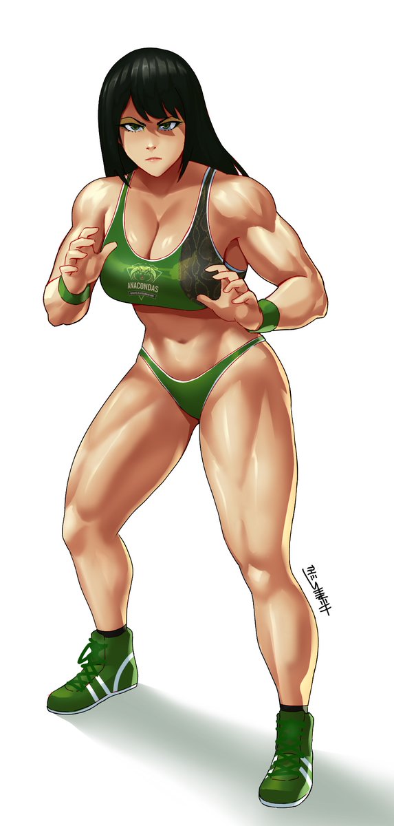 ArchieAgis's tweet image. ALEXANDRA TEIXEIRA DE SOUZA, also known as ALECONDA. The beautiful Brazilian Grappler with a new design after the Timeskip!

Here's a little Interview she had! deviantart.com/archeragis/art…

Her bio is here: deviantart.com/archeragis/art…

Image made by @the_shineh
