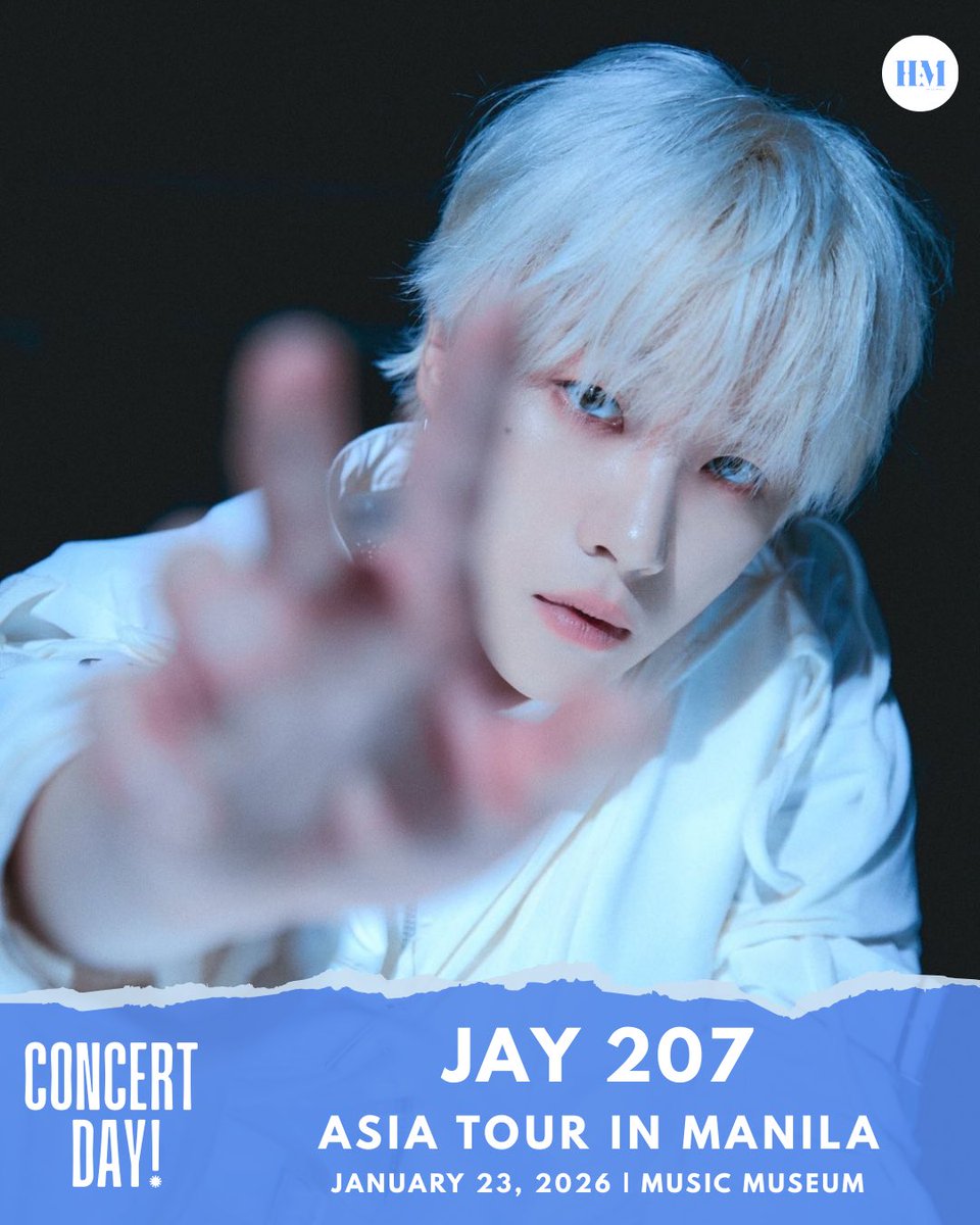 HallyuManila's tweet photo. This is it! JAY finally takes over Music Museum for his 207 Asia Tour in Manila ⚡️❤️🔥
🗓️ JAN 23, 2026
🎫 https://t.co/MBCSQR88ty
Presented by @banyakbagusent
#김진환 #JAY
#아이콘 #アイコン #iKON
#JAY207 #207ASIATOUR #JAYinManila #JAY207 #207ASIATOUR #iKONIC #hylive #bbemanila https://t.co/Zd83FcUMNE