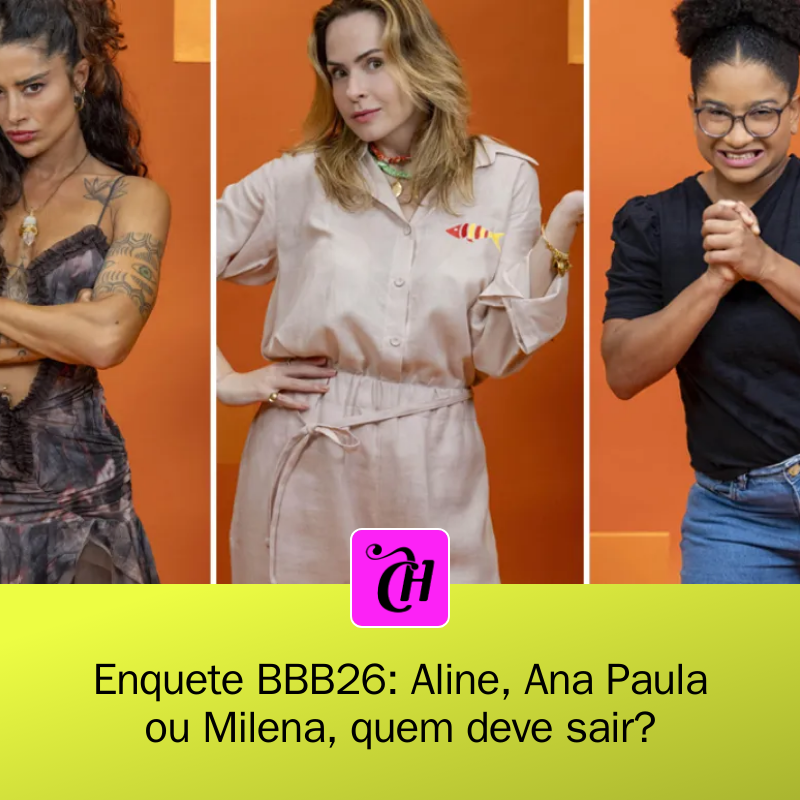 CAPRICHO's tweet image. 🔥 O primeiro paredão do BBB26 chegou! Aline, Ana Paula e Milena estão em risco! Quem você quer que saia? #BBB26 #Paredão 🔥 

mrf.lu/LSVB